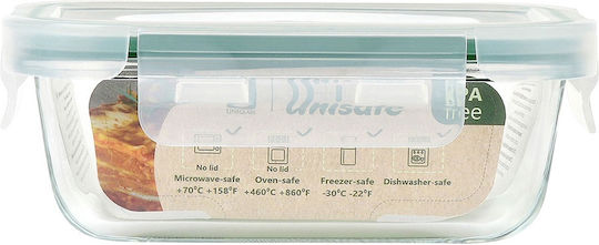 Uniglass Δοχείο Φαγητού Διάφανο 1.5lt Uniglass Δοχείο Φαγητού Διάφανο 1.5lt