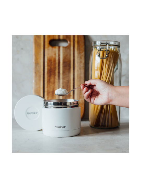 Quokka Inox Thermo Lunch Box Beige 600ml