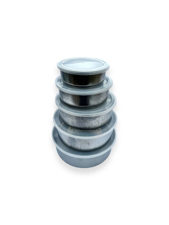 TnS Cutie pentru Mâncare Inox Argintiu 5buc
