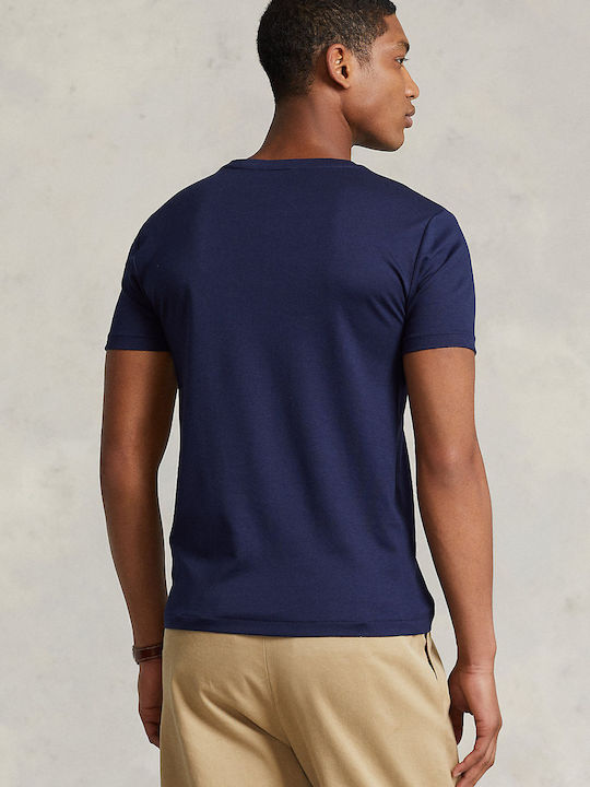 T-shirt Navy Μπλε