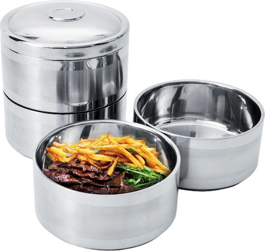 Orion Inox Thermo Lunch Box Silver 1100ml