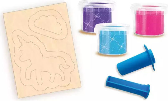 Ses Creative Plasticine Unicorn Neon Glitter Play Set for 3+ Years