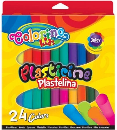 Colorino Пластелини в Кутия за 3+ Години 24 Бр