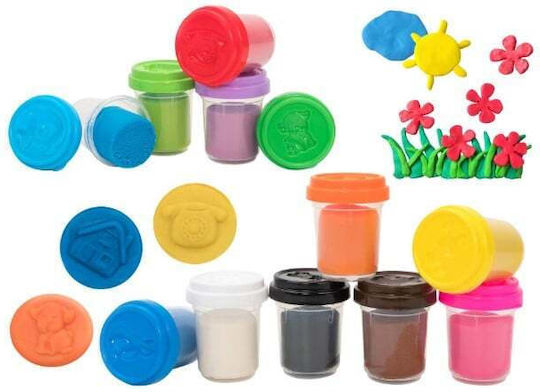 Globo 12 Plastilinas of Plasticine Kidea School Bus for 3+ years Years
