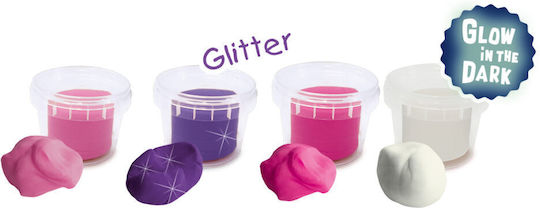 Ses Creative 4 Тесто За Моделиране Пластелини Unicorn Glow In The Dark За 2+ Години