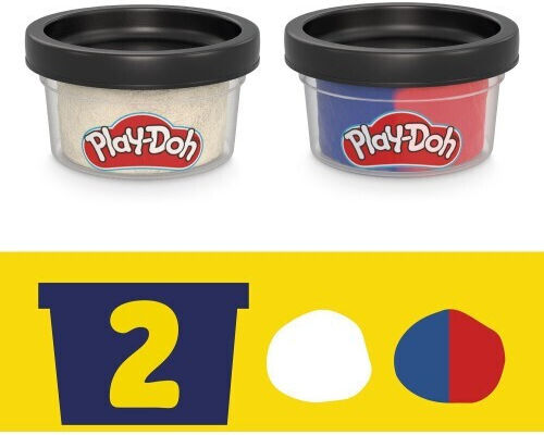 Hasbro Play-Doh Plasticină Set De Joc Spiderman Pentru 3+ Ani 2 Buc