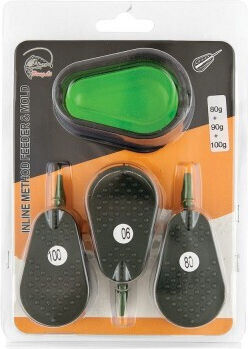 Feeder Method Baiting Set Bait Press Acc 04 Hd082 3 Pcs Set 60 70 80 G