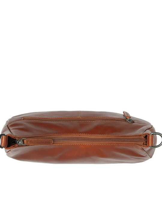 Leather Women's Bag Shoulder Tabac Brown
