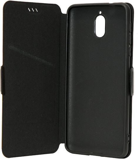 Lemontti Gehärtetes Glas Schwarz (Nokia 3.1)