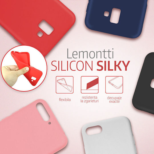 Lemontti Back Cover Silicon Negru (Galaxy J7 2018)