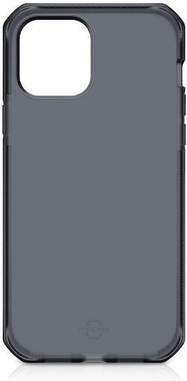 ITSkins Umschlag Rückseite Schwarz (iPhone 13 Pro Max)