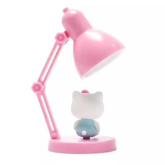 Hello Kitty Kinder Nachttischlampe Rosa 6.5x5.1x10εκ.