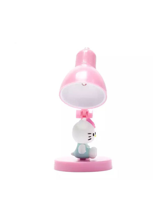 Hello Kitty Παιδικό Φωτιστικό Πορτατίφ Ροζ 6.5x5.1x10εκ.