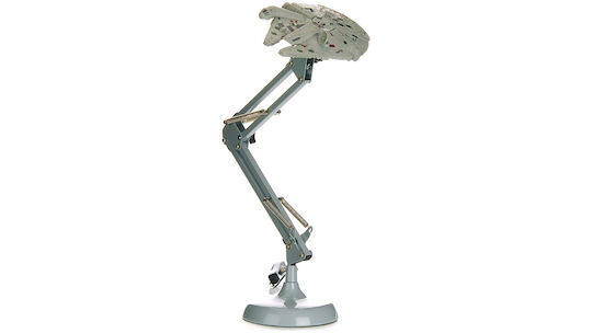 Paladone Lumini LED Lampă de birou pentru copii Star Wars Millennium Falcon Gri