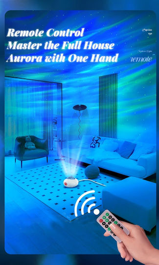 XO Led Kids Projector Lamp Multicolour 15x14.5x9.95εκ.