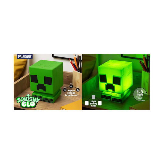 Paladone Kids Decorative Lamp Creeper Green 15x12.5x11.7εκ.