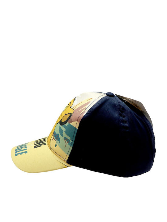 Disney Kids' Hat Jockey Fabric Lion King Navy Blue