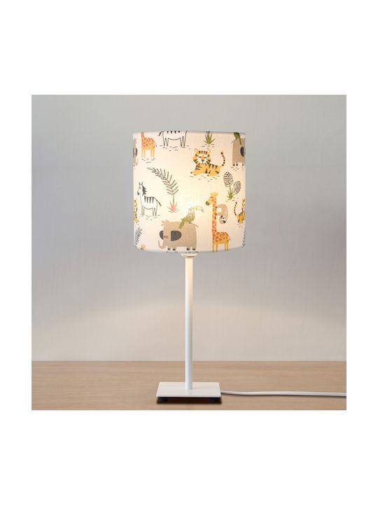 Veis Kids Portable Lamp Baby Safari Multicolour