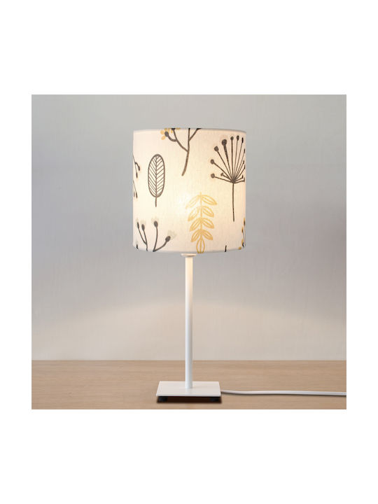 Veis Kids Portable Lamp Scandinavian Floral White