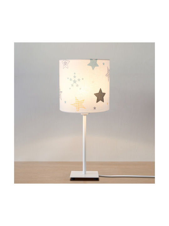 Veis Kids Portable Lamp Funky Stars White