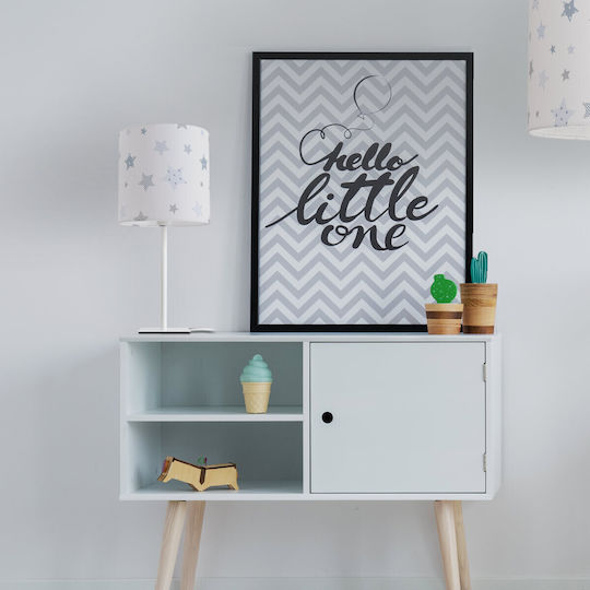 Veis Kinder Nachttischlampe Little Stars Weiß