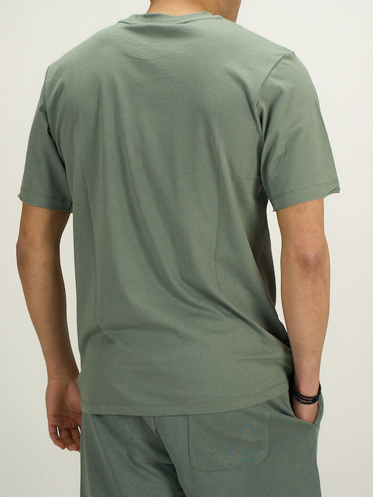 Franklin & Marshall T-shirt Λαδί