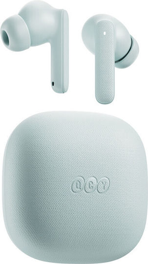 QCY QT43 In-ear Bluetooth Handsfree Earphones with Sweat Resistance and Charging Case Blue