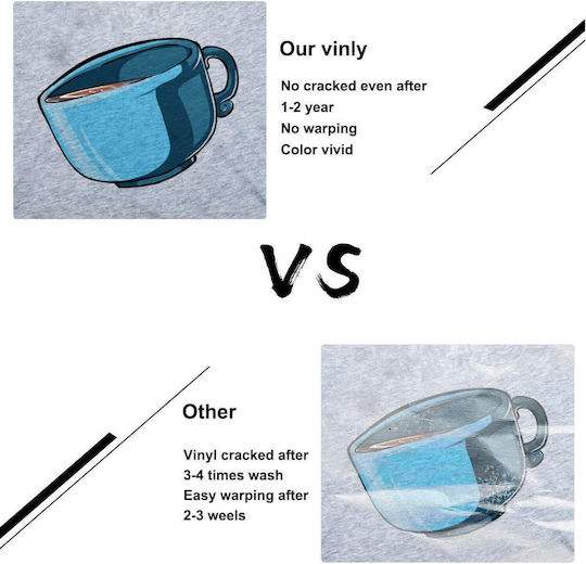 Set 40 Foaie de Vinil pentru Transfer Termic Film Plotter 30.5 Cm X 25.4 Cm Multicolor Pentru Tricouri și Materiale Textil 2 Bucăți Teflon