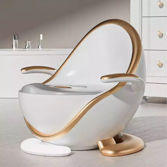 Töpfchen Schüssel mit Deckel Gold