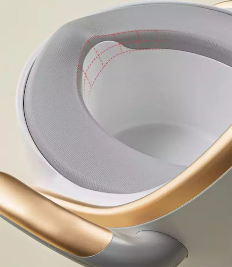 Töpfchen Schüssel mit Deckel Gold