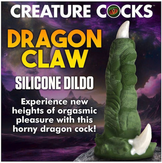 Dragon Ρεαλιστικό Dildo Πράσινο
