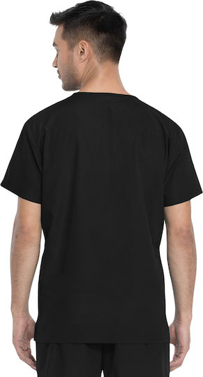 Dickies Unisex Σετ Ιατρικό Παντελόνι και Μπλούζα Μαύρο από Βαμβάκι και Πολυεστέρα