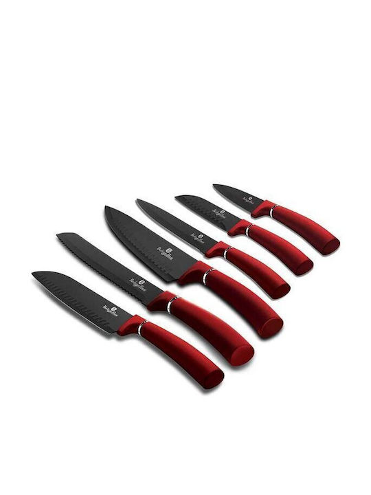 Berlinger Haus Metallic Line Knife Set from Stainless Steel 6pcs