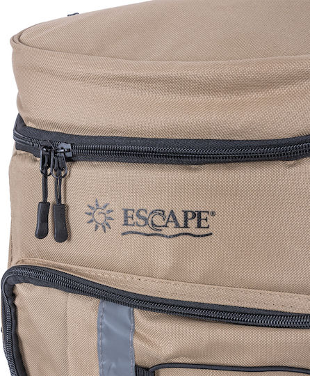 Escape Ισοθερμική Τσάντα Πλάτης Backpack Oxford 30 λίτρων Μ30 x Π33 x Υ23εκ.