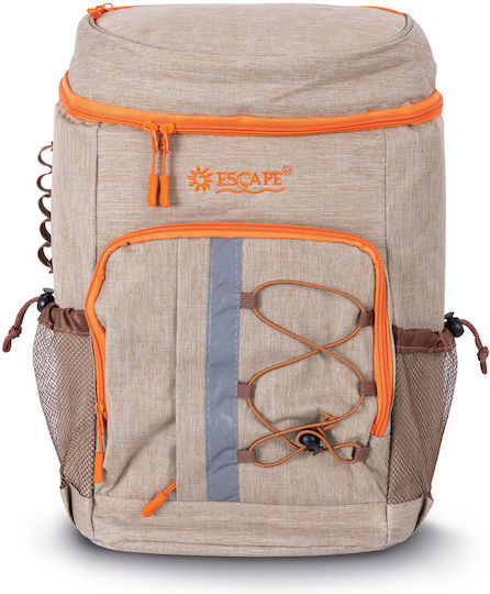 Escape Ισοθερμική Τσάντα Πλάτης Backpack Canva 21 λίτρων Μ21 x Π20 x Υ42εκ.