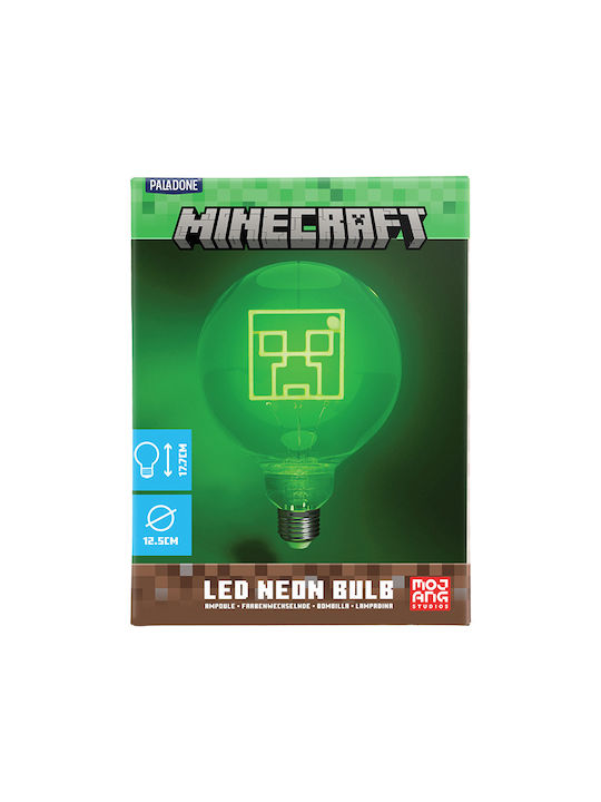 Paladone Kinder Tischlampe Minecraft Creeper Grün 15x12,5x13cm