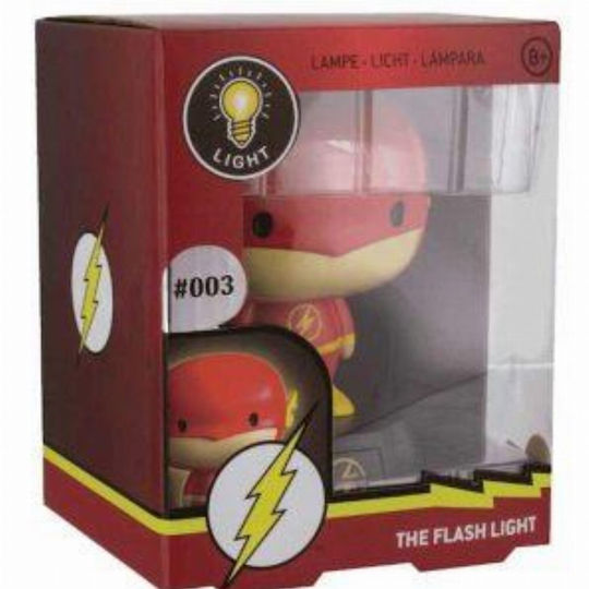 Paladone Παιδικό Διακοσμητικό Φωτιστικό The Flash 3D Character Κόκκινο