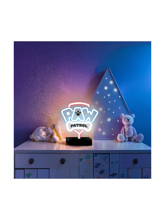 Forever Light LED Kinder Dekorative Lampe Weiß 25x25cm