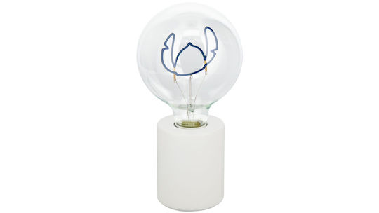 PCMerch Kids Decorative Lamp Neon Bulb Stitch Transparent 18x13x18εκ.