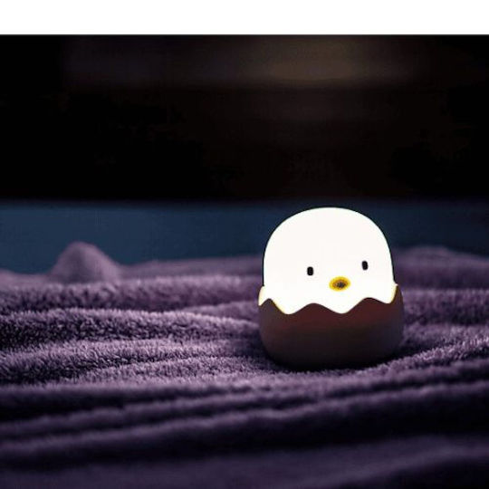 Mega Light Kinder Tischlampe Eggy Egg Rosa 11,8x10,4x10,4cm