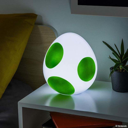 Paladone Kids Decorative Lamp Super Mario Bros Yoshi Egg Green 20cm