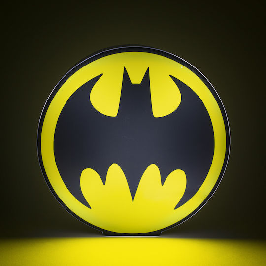 Paladone Lampă decorativă pentru copii Batman Galben 16εκ.