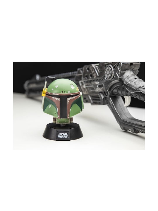 Paladone Детско Декоративно Осветление Boba Fett Icon Light Зелен 10εκ.