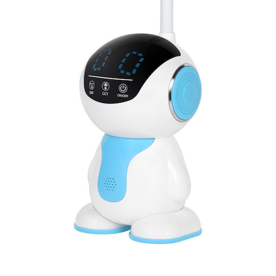 LED Kinder Schreibtischlampe Berührung Weiß 5.4εκ.