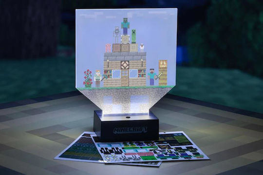 Paladone Kids Decorative Lamp Minecraft Build Multicolour
