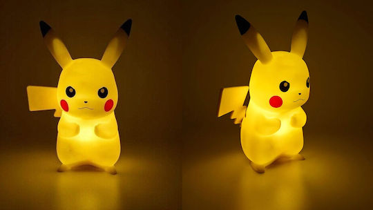 Teknofun LED Детско Декоративно Осветление Pikachu Жълт 25εκ.
