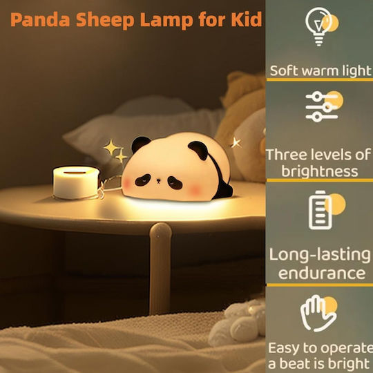 Arrango Lumini LED Lampă decorativă pentru copii Atingere Alb 13.5x11.5cm
