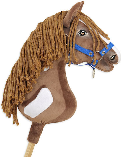 Hobby Horse Large Premium Stick Horse Western Ii Bay Brown Mane A3