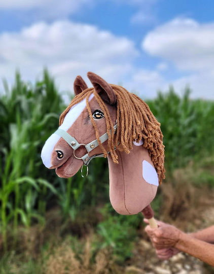 Hobby Horse Large Premium Stick Horse Western Ii Bay Brown Mane A3