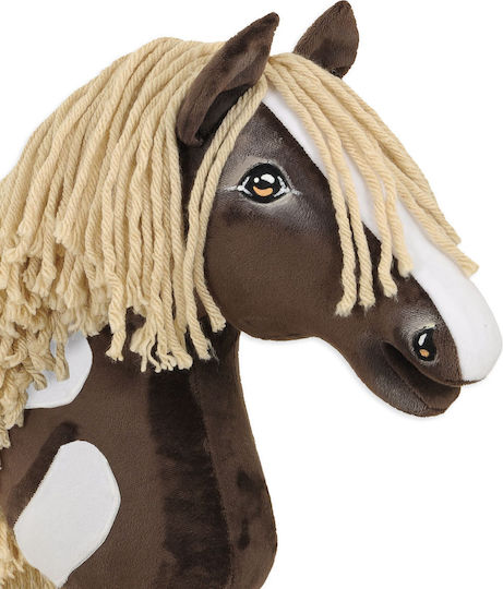 Hobby Horse Large Premium Stick Horse Western Iv Dark Bay Light Mane A3